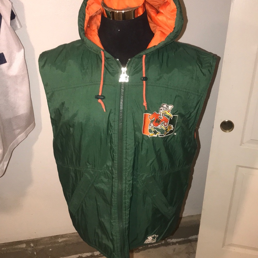 Starter vest Miami hurricane Xl